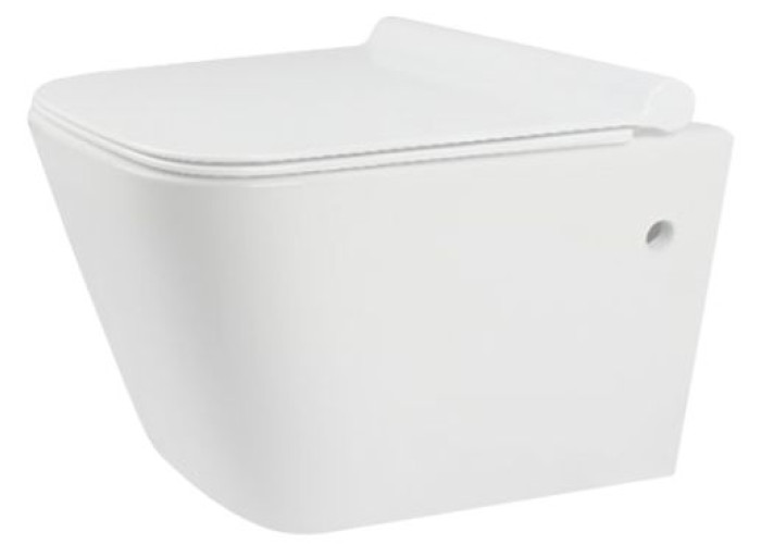 Унітаз REA Ryan Rimless Duroplast Slim REA-C7400