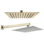 Верхній Душ Rea Ultra Slim Square 30x30 Золото REA-P0651