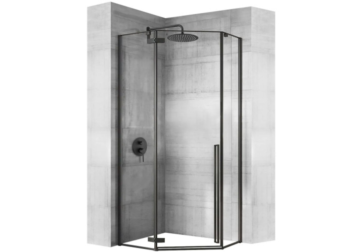 Душова Кабіна REA Душова Кабіна REA 80x80 Чорний Мат REA-K6900