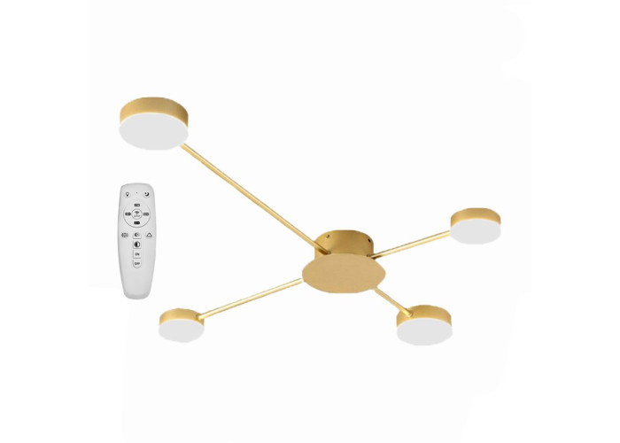 Люстра Золото 4-Плечова LED APP520-4C OSW-08461