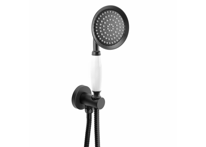 Душовий Гарнітур Rea Serra Чорний + BOX REA-B1143