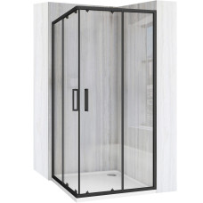 Душова Кабіна Rea City 80x80 Чорний REA-K6448