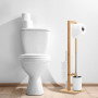 Тримач для Туалетного Папіру Rea Bamboo Білий HOM-04000