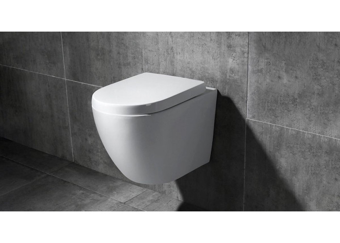 Унітаз REA Carlo Mini Romless ABS REA-C1000