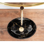 Умивальник Rea Sofia Mini Black Marble Shiny REA-U6963