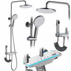 Душовий Гарнітур REA Savio Led Хром REA-P8544