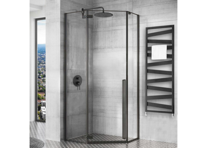 Душова Кабіна REA Душова Кабіна REA 80x80 Чорний Мат REA-K6900