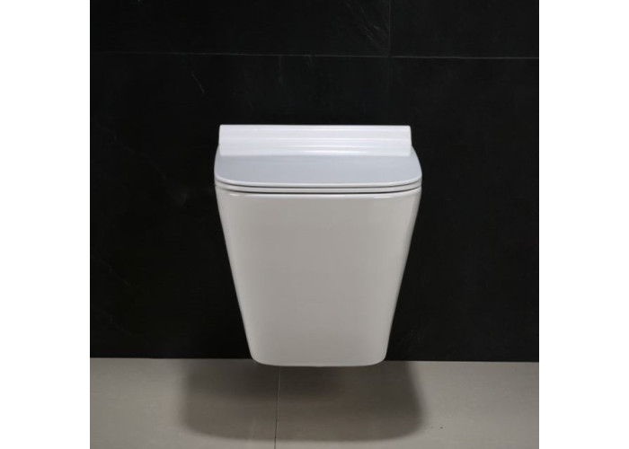 Унітаз REA Ryan Rimless Duroplast Slim REA-C7400