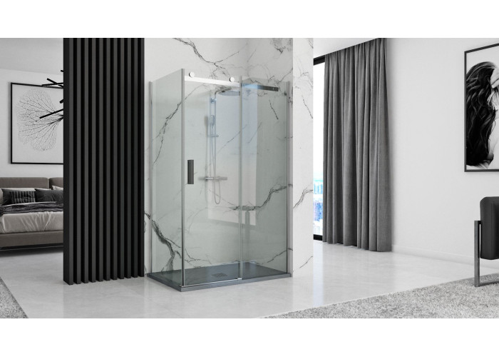 Душовий Піддон REA ROCK 90x120x3,5 Сірий REA-K4584