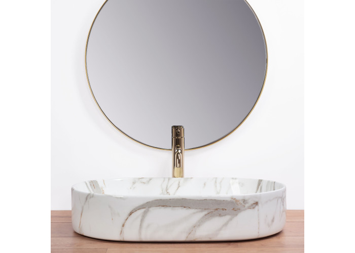 Умивальник Basin Rea Nadia Shiny Aiax REA-U6506