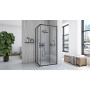 Душова Кабіна Rea City 80x80 Чорний REA-K6448