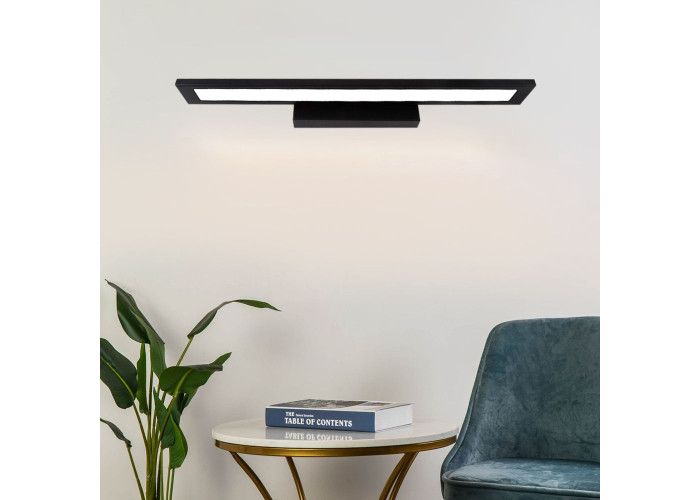 Лампа настінна LED 80см APP841-1W FLAT Чорний