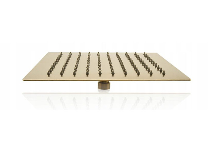 Верхній Душ Rea Ultra Slim Square 30x30 Золото REA-P0651