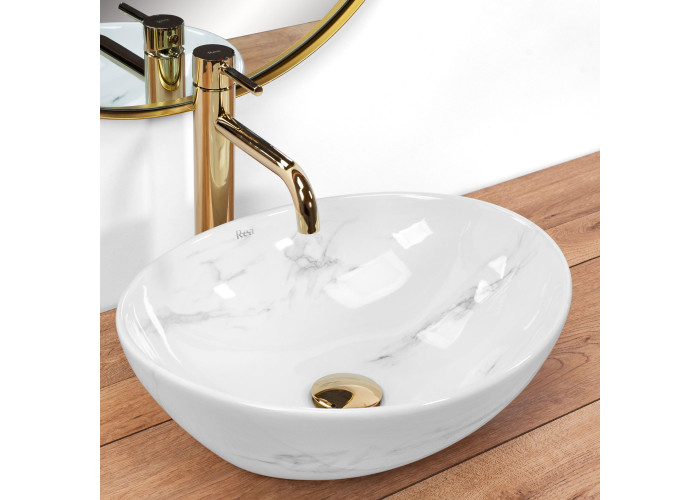 Умивальник Rea Sofia Nature Marble REA-U6605
