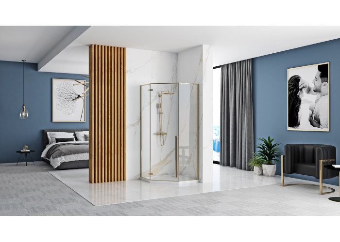 Душова Кабіна REA Душова Кабіна REA 80x80 Чорний Мат REA-K6900