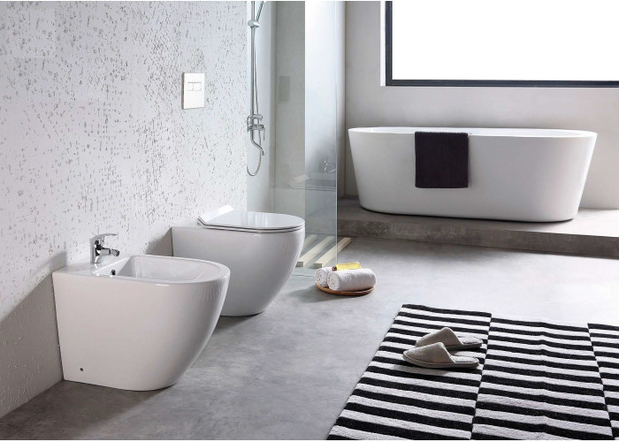 Унітаз REA Carlo Rimless Duroplast REA-C4600