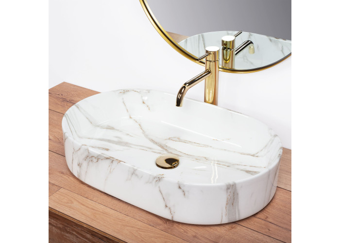 Умивальник Basin Rea Nadia Shiny Aiax REA-U6506