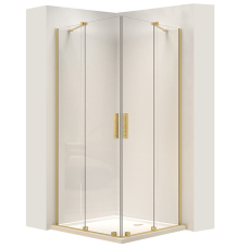 Душова кабіна REA Montana Double Золото Мат 80x100 REA-K6635
