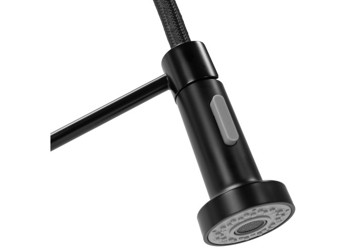 Змішувач Кухонний Rea Spring Чорний REA-B4804