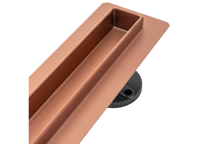 Трап для Душа REA NEO SLIM PRO Мідь Мат 70 REA-G0651