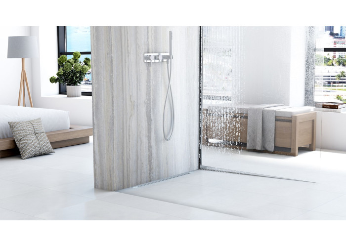 Трап для Душа Rea Neo Ultra Slim Pro Нікель Мат INOX 60 REA-G9800