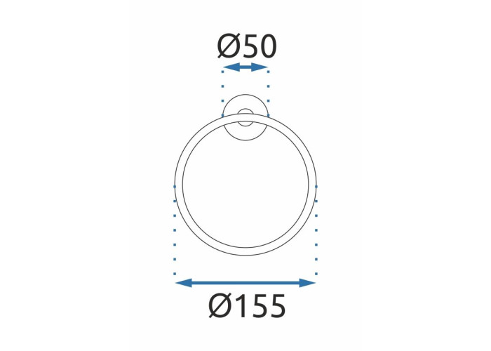 Вішалка для Рушниківів Золото MIST 05 REA-80029