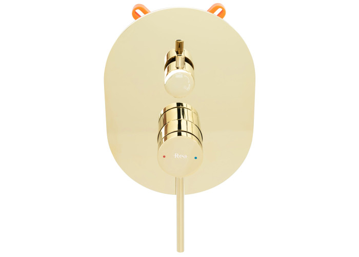 Душовий Гарнітур REA OVAL Золото BOX REA-P8466