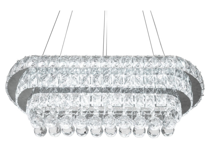 Люстра Кристал LED 102W Пульт APP417-CP OSW-65015