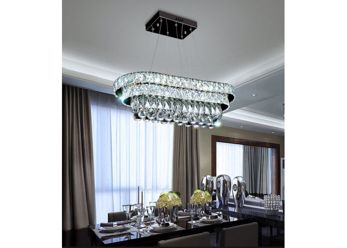 Люстра Кристал LED 102W Пульт APP417-CP OSW-65015