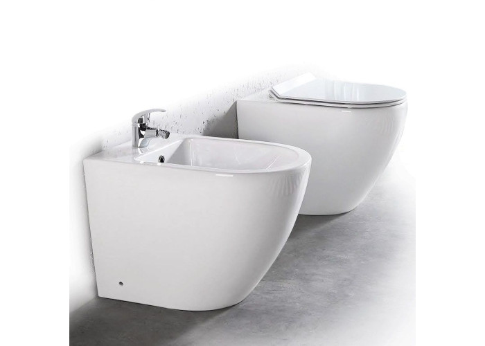 Унітаз REA Carlo Rimless Duroplast REA-C4600