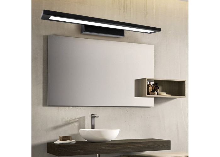Лампа настінна LED 80см APP841-1W FLAT Чорний