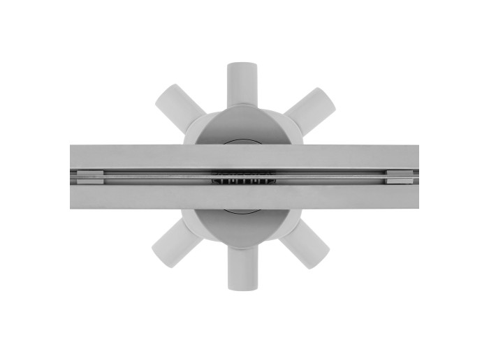 Трап для Душа Rea Neo Ultra Slim Pro Нікель Мат INOX 80 REA-G9802