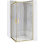 Душова Кабіна Rea City 90x90 Золото Мат REA-K6443
