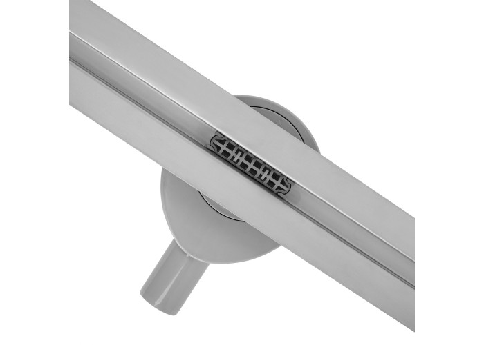 Трап для Душа Rea Neo Ultra Slim Pro Нікель Мат INOX 80 REA-G9802