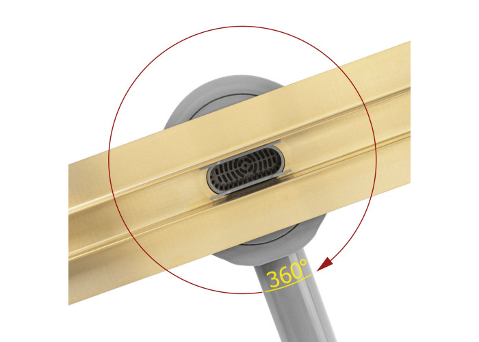 Трап для Душа REA Neox Slim pro Золото Мат 70 REA-G2714