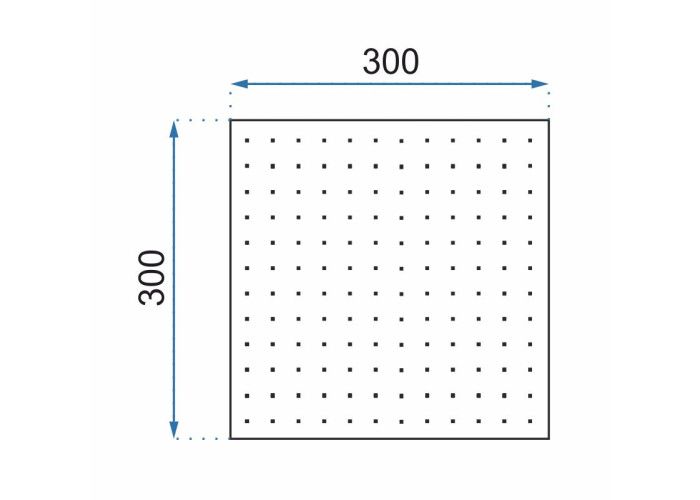 Верхній Душ Rea Ultra Slim Square 30x30 Золото REA-P0651