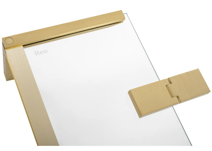 Душова кабіна REA Hugo 90x90 Золото Мат REA-K6609