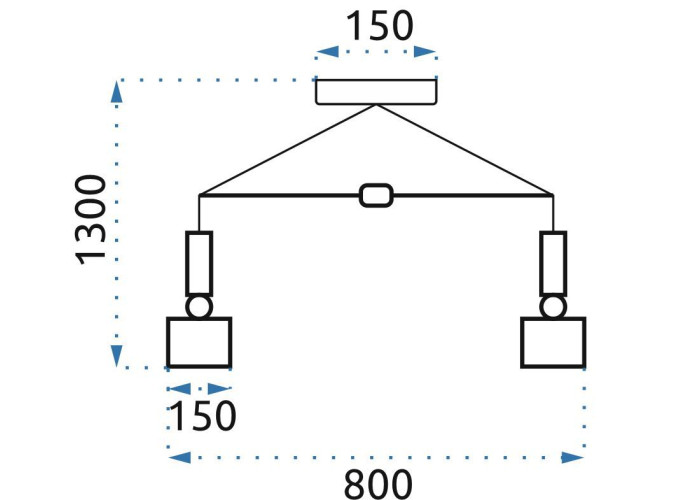 Люстра Метал APP661 OSW-07861