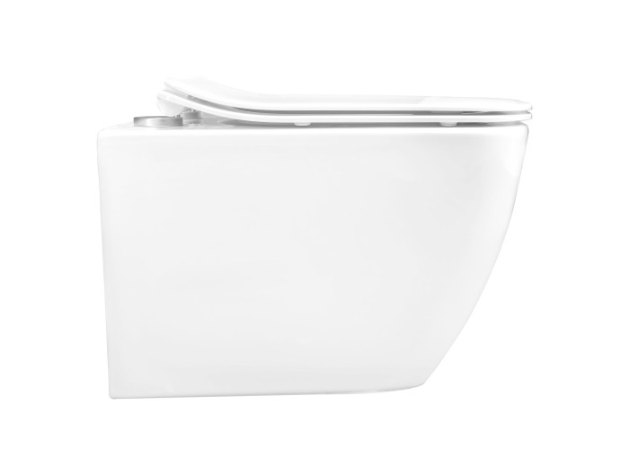 Унітаз REA MARTIN SLIM RIMLESS DUROPLAST REA-C8006