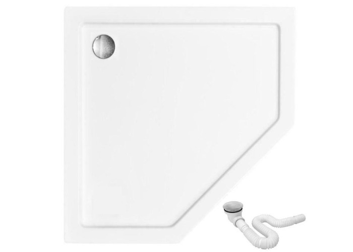 Душова Кабіна REA HEX 80x80 + Душевий Піддон 80x80 KPL-8969-8543