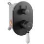 Душовий Гарнітур Rea Serra Чорний + BOX REA-B1143