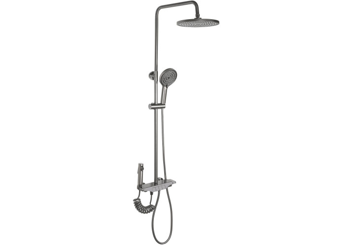 Душовий Гарнітур REA Savio Led Титан REA-P8412