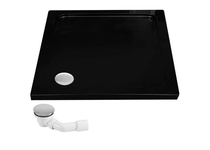 Душова Кабіна Rea City 80x80 Чорний REA-K6448