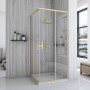 Душова Кабіна Rea City 90x90 Золото Мат REA-K6443