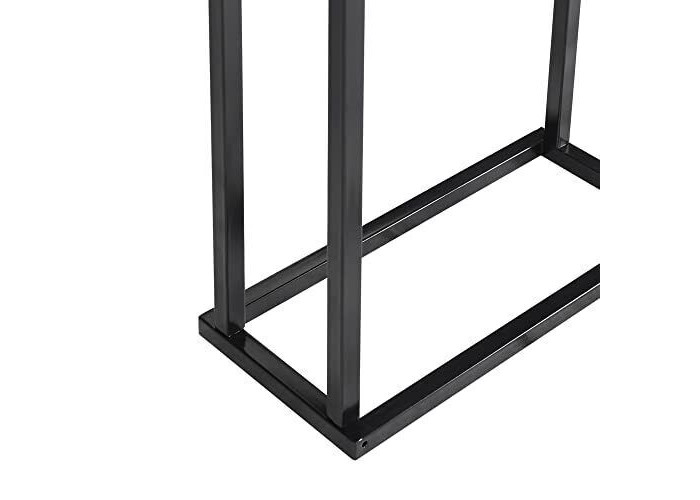 Вішалка для Рушниківів Rea Metal Чорний Double HOM-06589