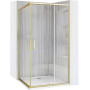 Душова Кабіна Rea City 80x100 Золото Мат REA-K6445